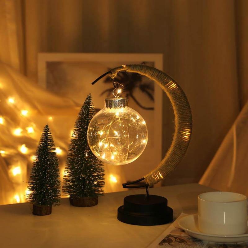 Wishing Ball Moon LED Night Light Decoration Table Lamp