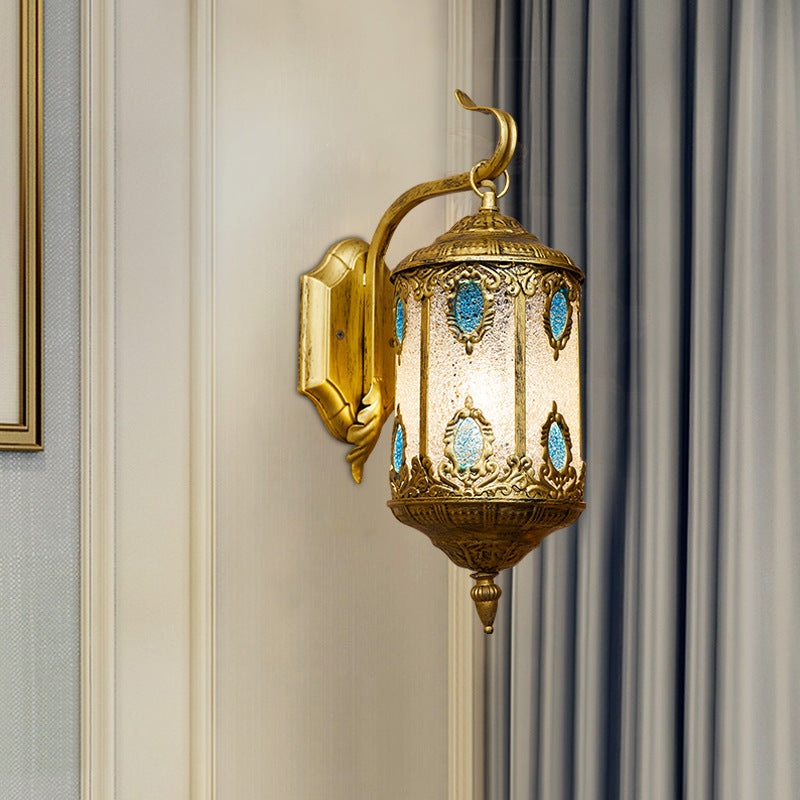 Contemporary Boho Iron Retro Creative Mediterranean Style 1-Light Wall Sconce Lamp