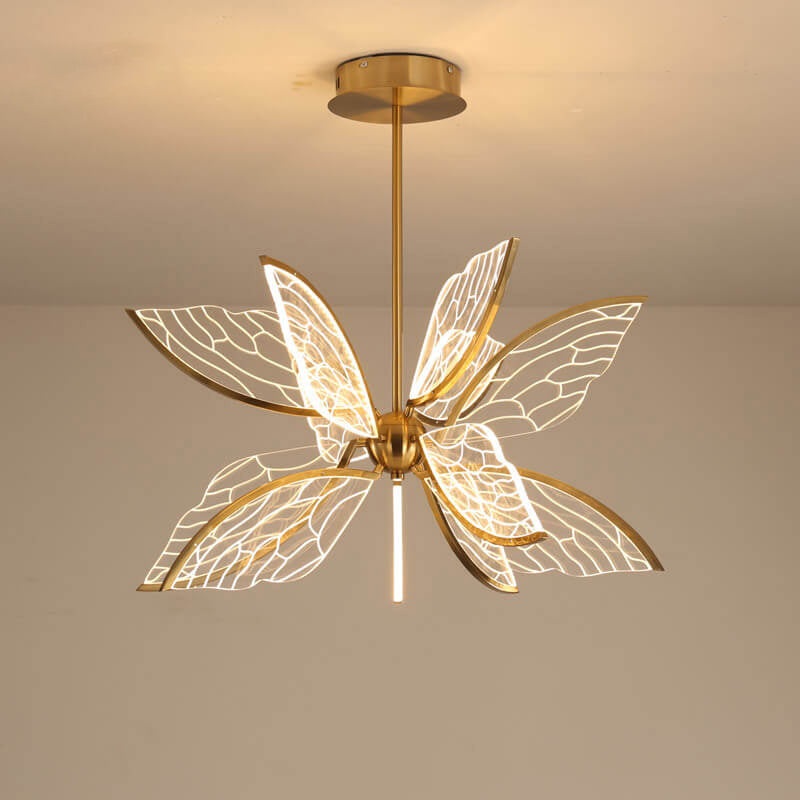 Modern Acrylic Creative Butterfly Wings Design 12/16-Light LED Chandelier