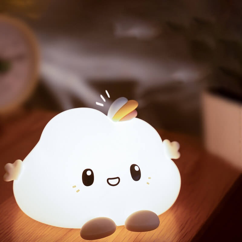 Modern Silicone Creative Cloud Design Night Light LED Table Lamp