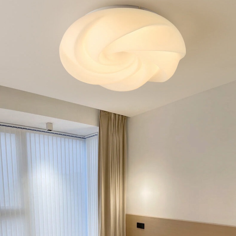 Creative Rose Cloud Design LED Flush Mount Light
