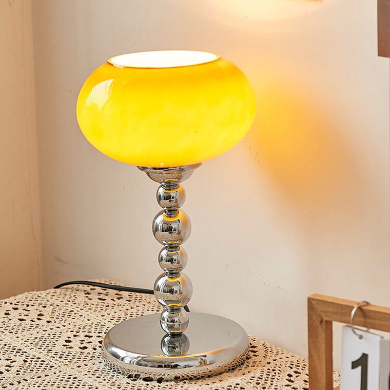 Vintage Tart Glass Hardware 1-Light Table Lamp