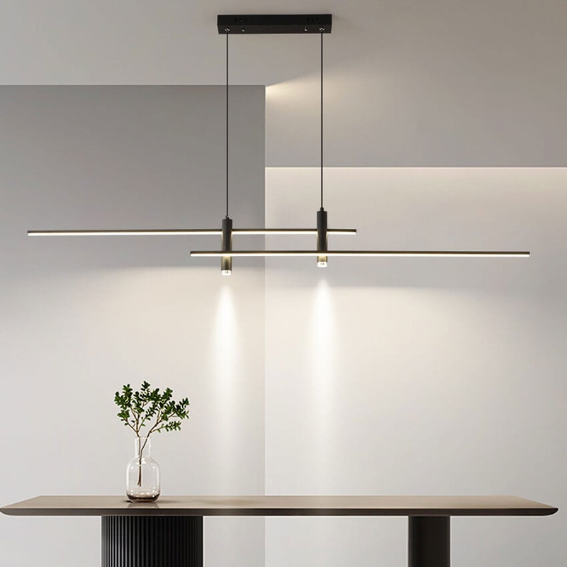 Modern Long Line Spotlight Island Light LED Chandelier