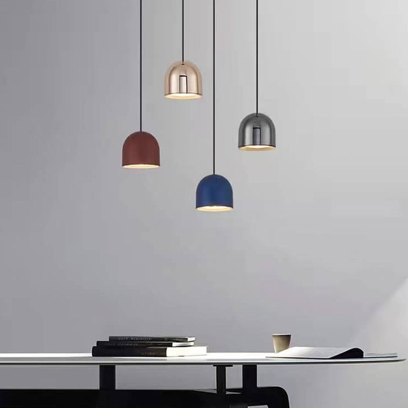 Modern Minimalist Hardware Dome Mini LED Pendant Light