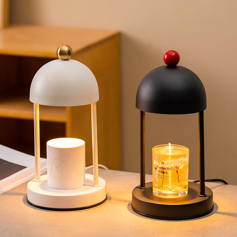 Modern Simple Iron Dome 2-Light Melting Wax Table Lamp