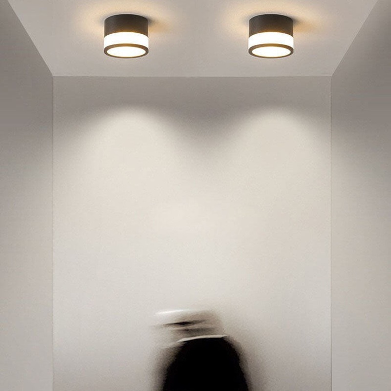 Modern Minimalist 1-Light LED Flush Mount Ceiling Light
