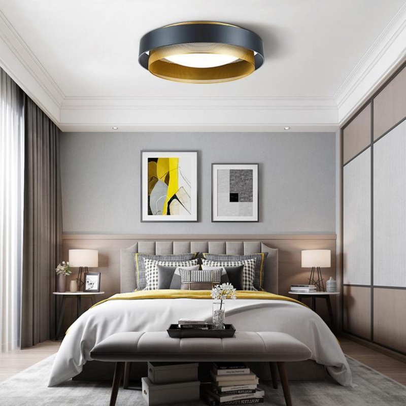 Nordic Minimalist Post-modern Creative Flush Mount Ceiling Lamp