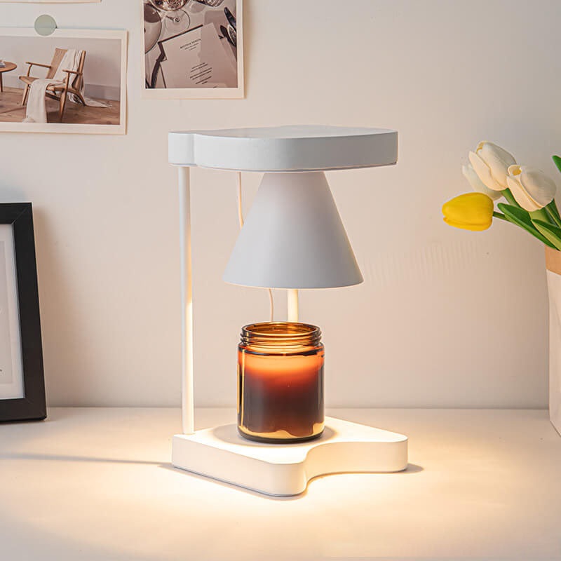 Modern Atmosphere Cone Iron Aromatherapy 1-Light Melting Wax Table Lamp