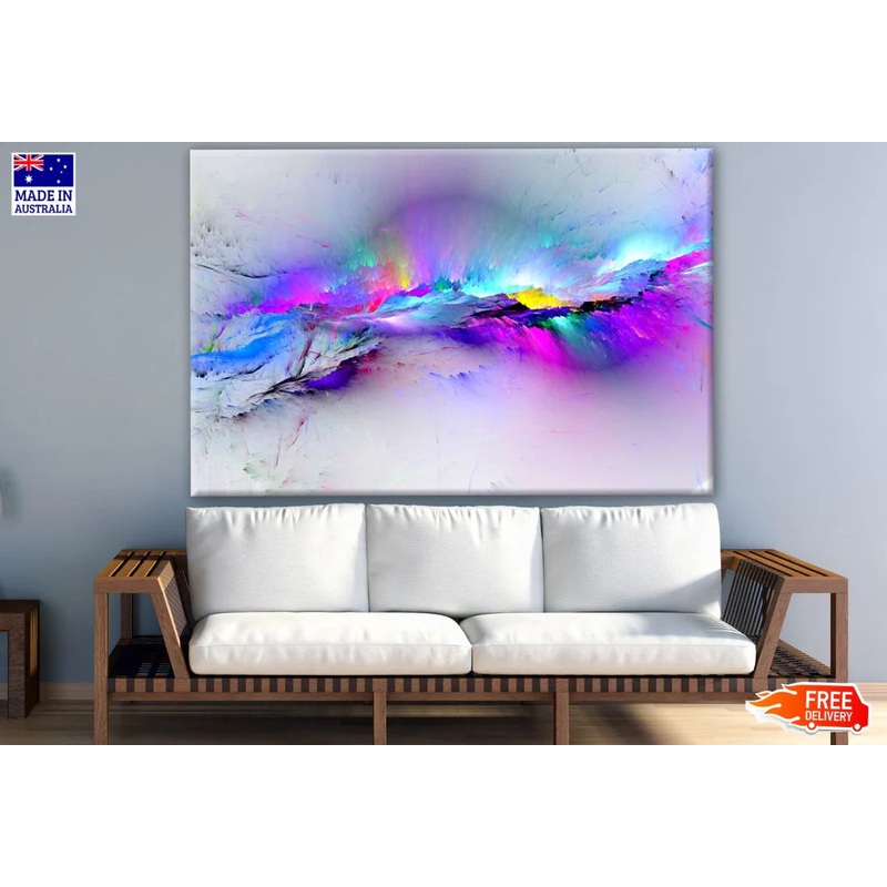 Sky Abstract Design 90x60cm Print 100% Australian Made