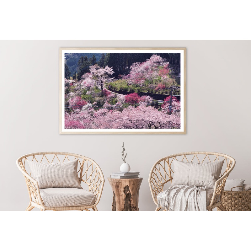 Beautiful Cherry Blossom in Japan Home Decor Premium Quality Poster Print Choose Your Sizes