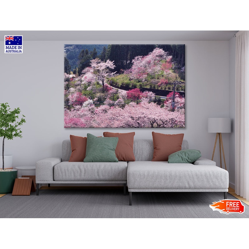 Beautiful Cherry Blossom in Japan Print 100% Australian Made