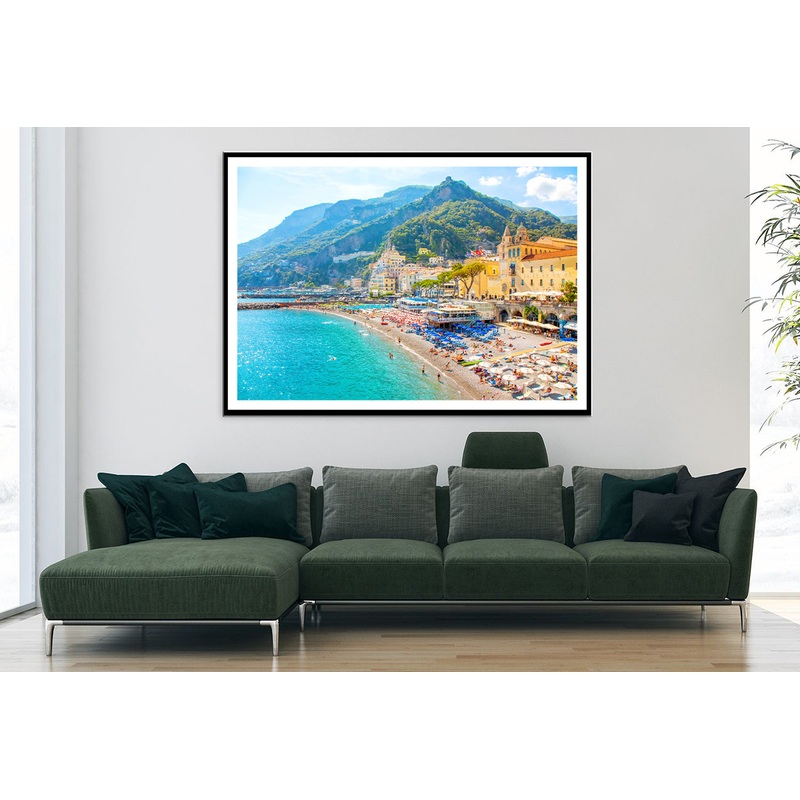 The Stunning Amalfi Coast Italy Home Decor Premium Quality Poster Print Choose Your Sizes