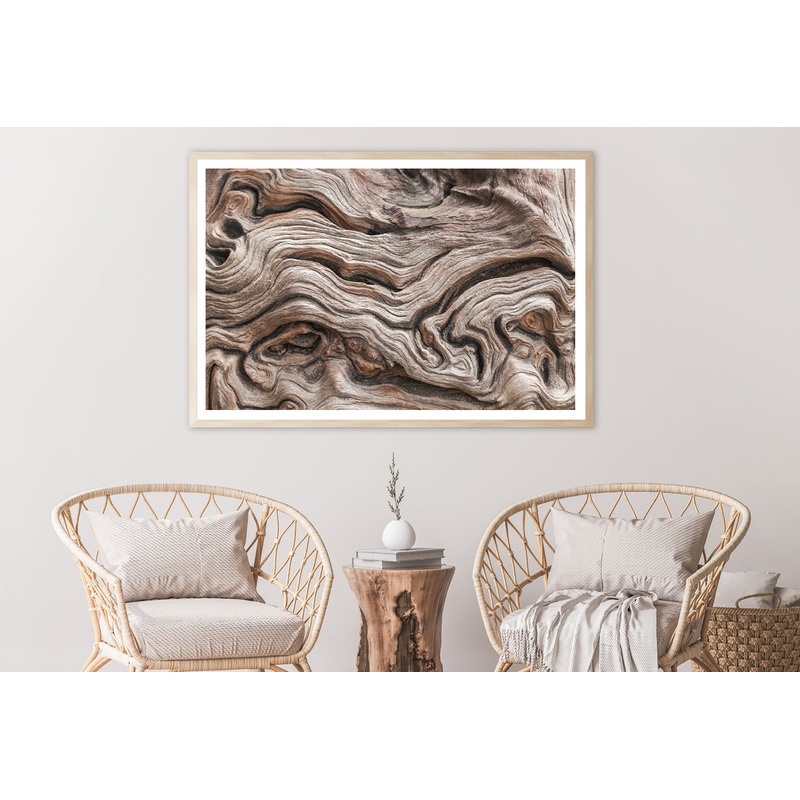 Textured Dead Natural Wood Art Home Decor Premium Quality Poster Print Choose Your Sizes