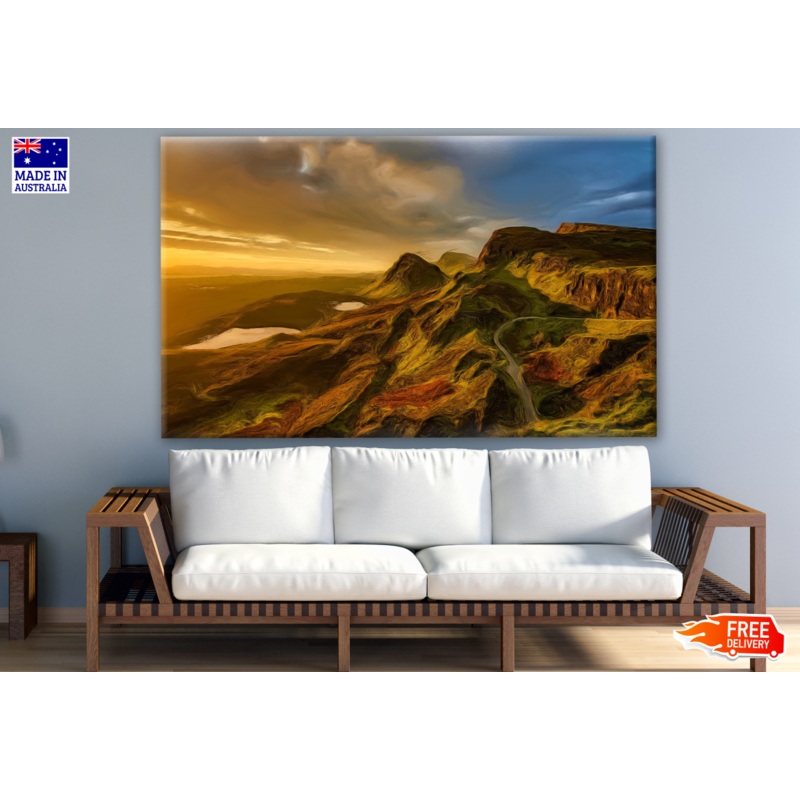Beautiful Sceneic Mountain View Photograph Print 100% Australian Made