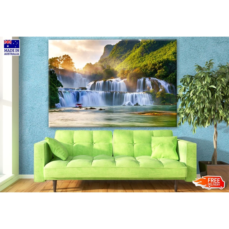 Waterfall Scenery Photograph Print 100% Australian Made