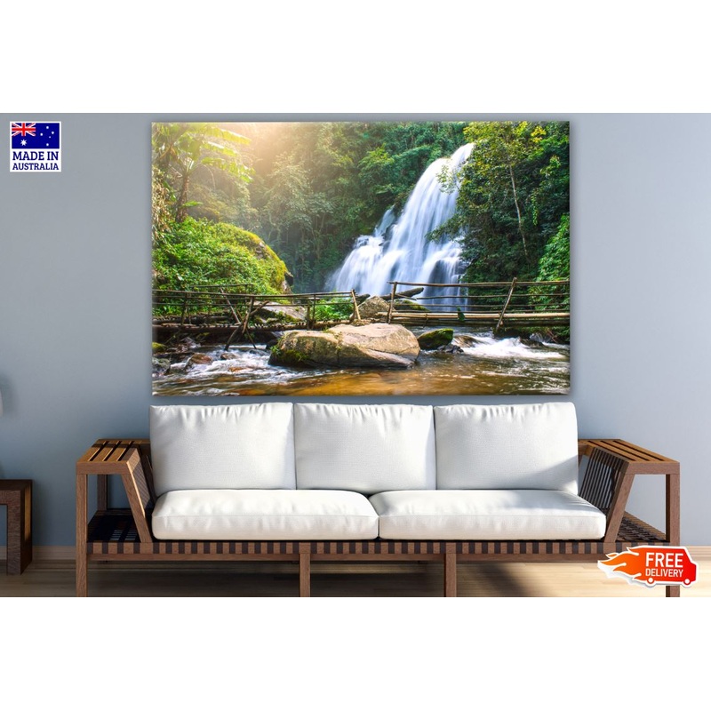 Waterfall Scenery Print 100% Australian Made