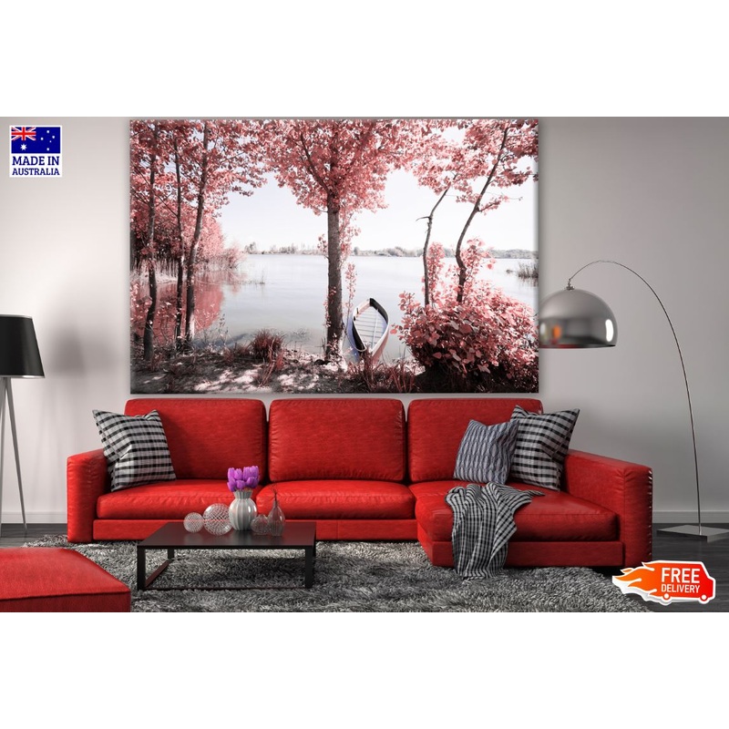 Autumn Forest & Lake Photograph Print 100% Australian Made