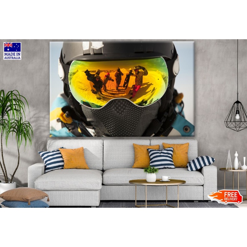 View From Helmet Photograph Print 100% Australian Made