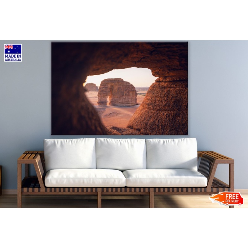 Valley Rock Cave Scenery View Photograph Print 100% Australian Made