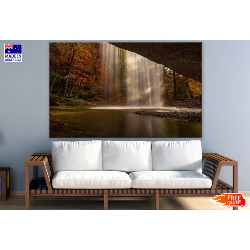 Sunrays on River Through Trees Photograph Print 100% Australian Made
