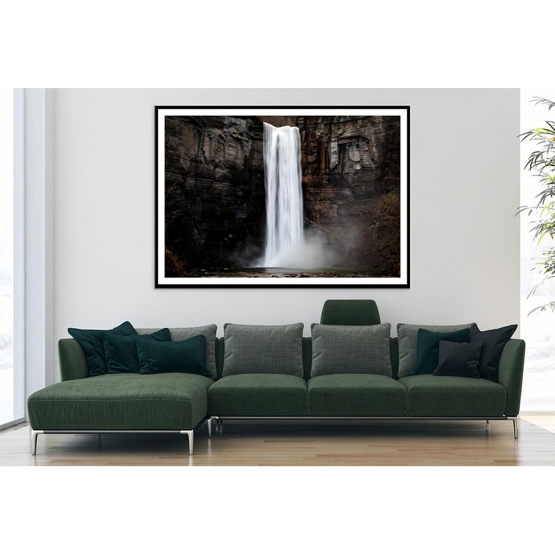 Taughannock Falls a Silky-Smooth Waterfall Home Decor Premium Quality Poster Print Choose Your Sizes
