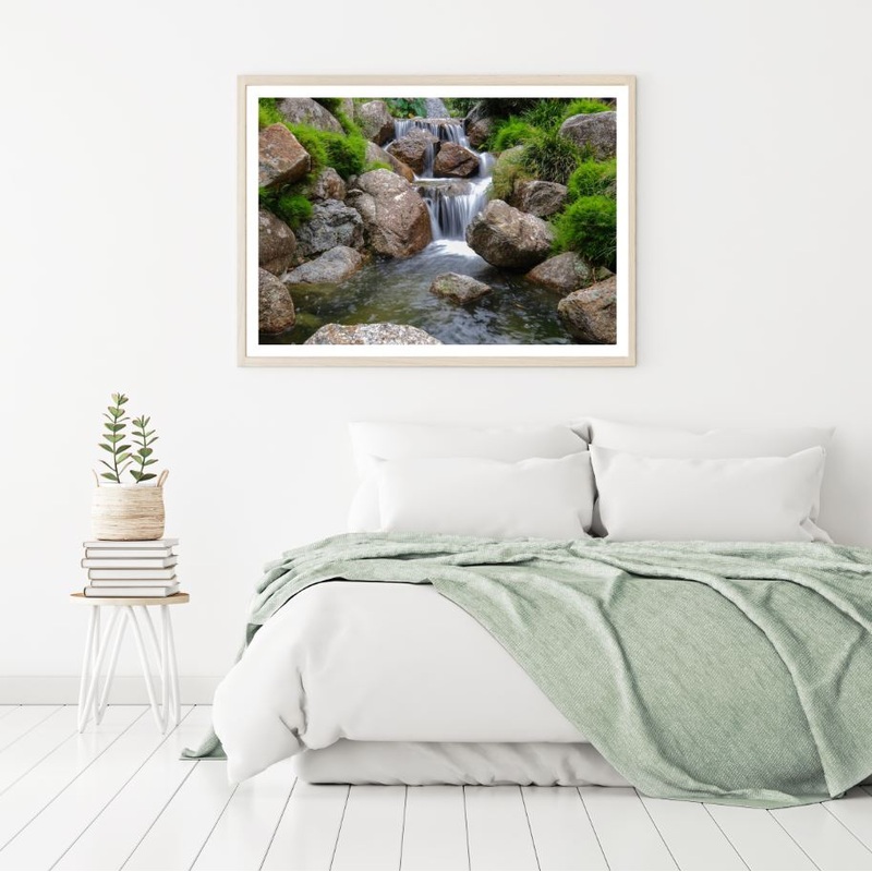 Waterstream  Scenery Photograph Home Decor Premium Quality Poster Print Choose Your Sizes