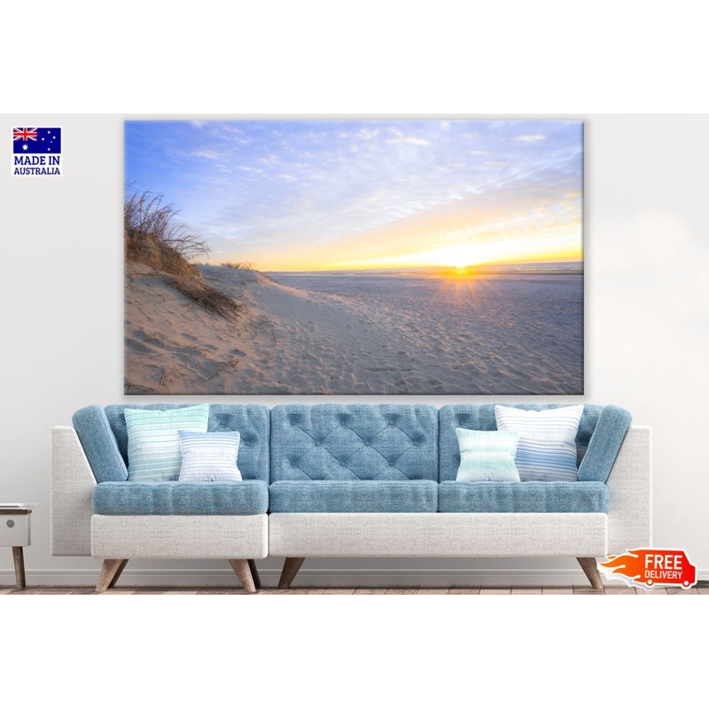 Beach Sunset Scenery Photograph Print 100% Australian Made