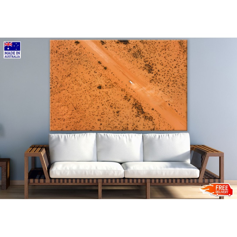 Van on Valley Aerial Photograph Print 100% Australian Made
