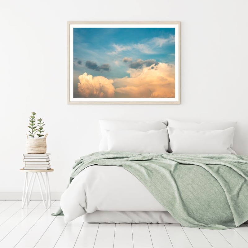 Sunrise Sky Scenery Photograph Home Decor Premium Quality Poster Print Choose Your Sizes