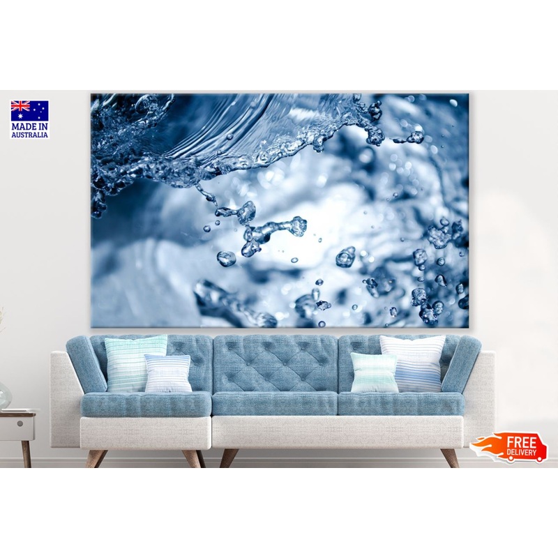 Water Closeup Photograph Print 100% Australian Made