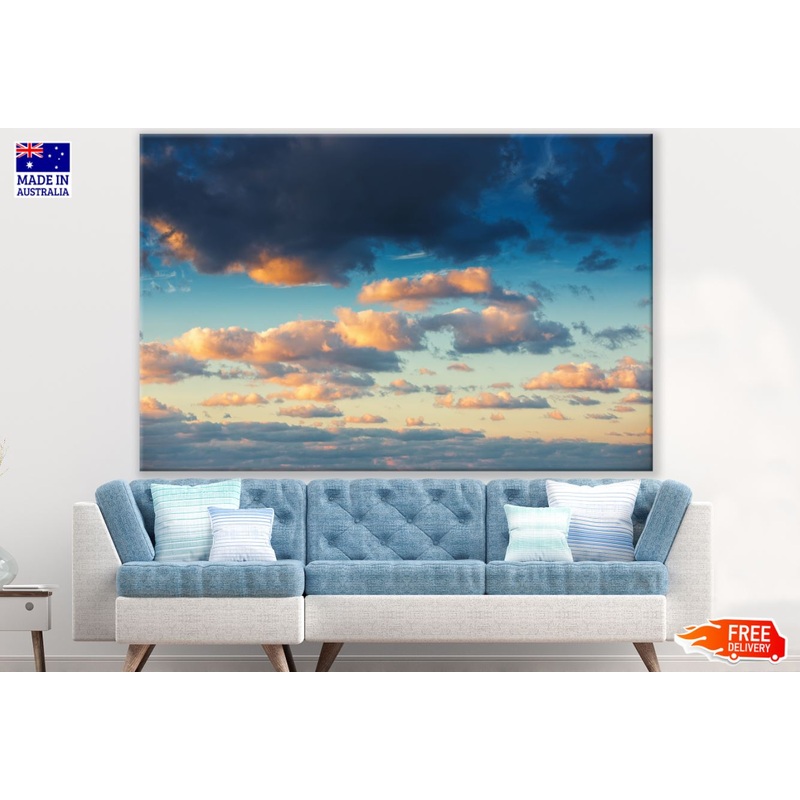 Sunset Sky View Photograph Print 100% Australian Made