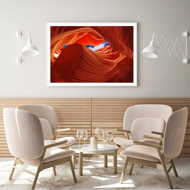 Valley Cave Scenery Photograph Home Decor Premium Quality Poster Print Choose Your Sizes