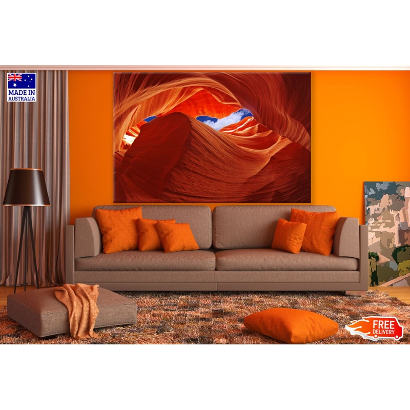 Valley Cave Scenery Photograph Print 100% Australian Made
