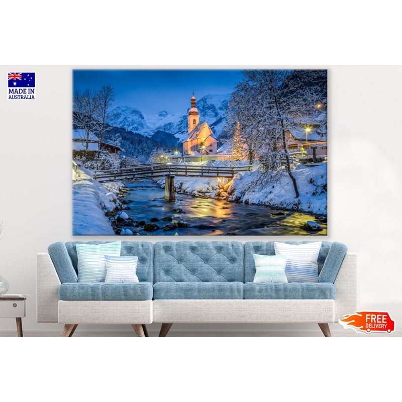 Village Scenery Photograph Print 100% Australian Made