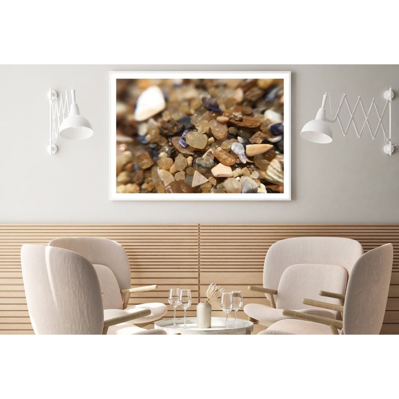 Tiny Stones Closeup Photograph Home Decor Premium Quality Poster Print Choose Your Sizes