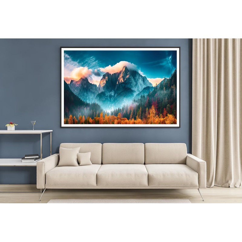 Triglav Mountain Peak at Sunrise Home Decor Premium Quality Poster Print Choose Your Sizes