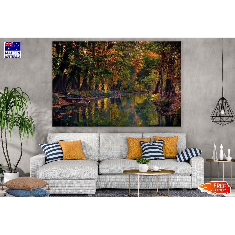 Autumn Spreewald Photograph Germany Print 100% Australian Made