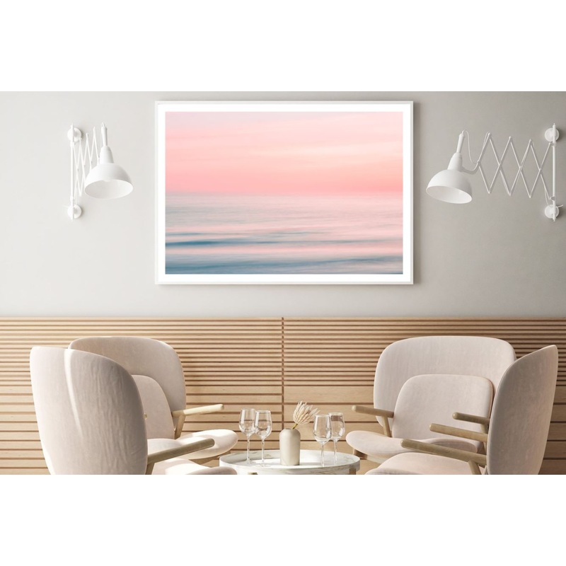 Sunset Sky & Sea Photograph Home Decor Premium Quality Poster Print Choose Your Sizes