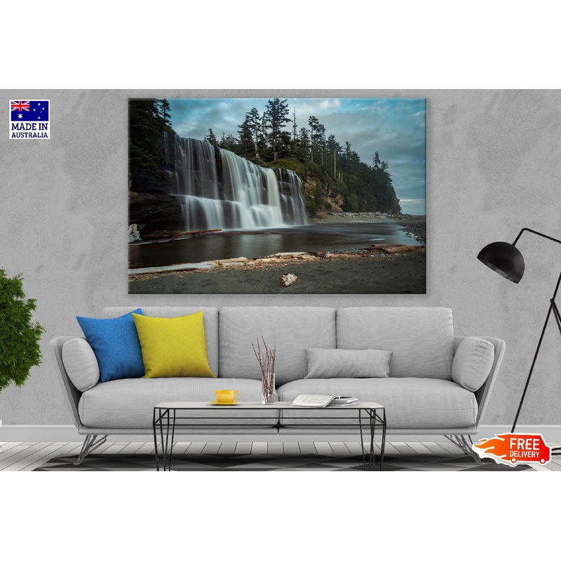 Tsusiat Falls, Vancouver Island Photograph Print 100% Australian Made
