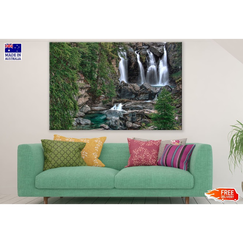 Waterfall in Milwaukee, Wisconsin Print 100% Australian Made