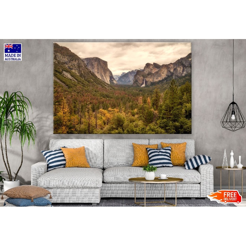 Yosemite National Park Sunset Photograph, California Print 100% Australian Made