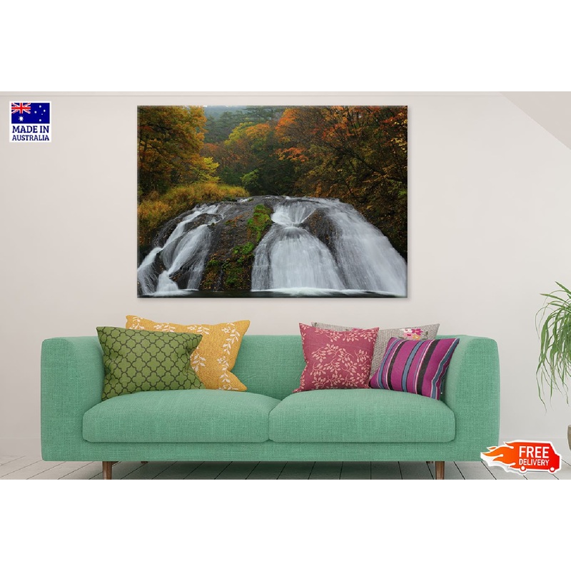 Autumn Kamabuchi Falls Photograph Print 100% Australian Made