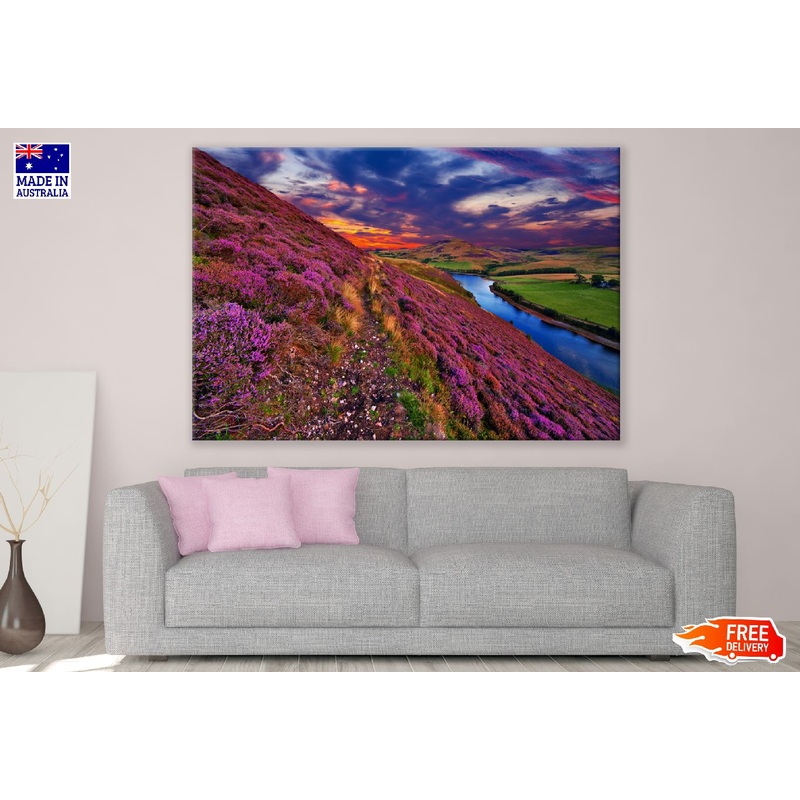 Valley of Flowers Mountain View Photograph Print 100% Australian Made