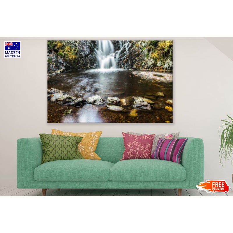 Waterfall of Bayehon Belgium Print 100% Australian Made