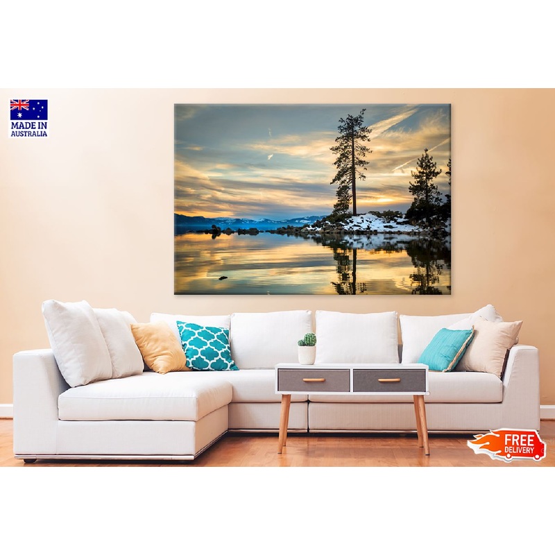 Sunrise In The Bog Landscape View Photograph Print 100% Australian Made