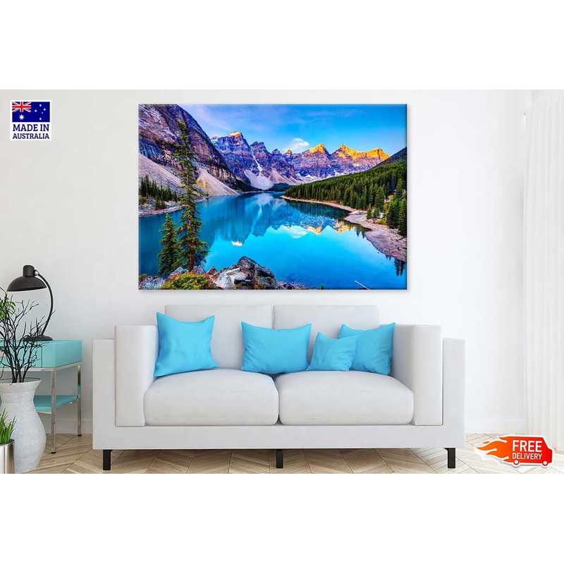 Banff National Park Lake Scenery View Print 100% Australian Made