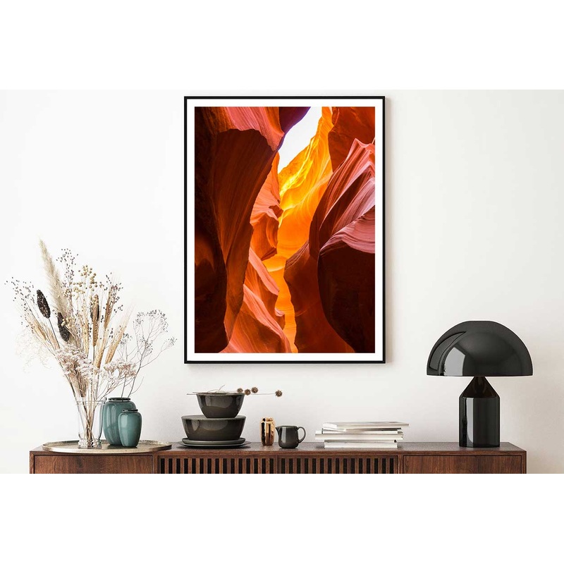Antelope Canyon View Photograph Home Decor Premium Quality Poster Print Choose Your Sizes