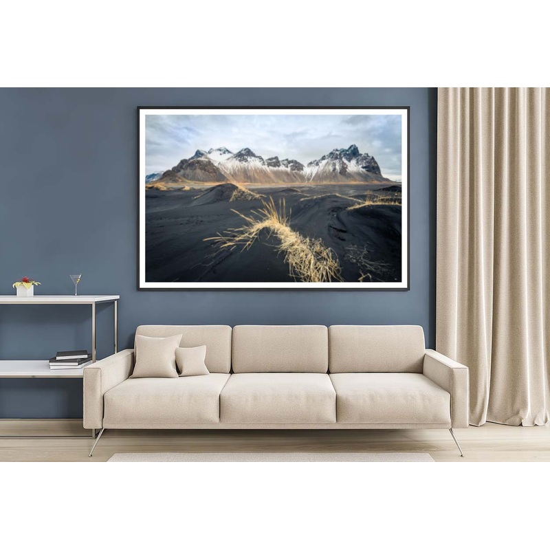 Amazing Wilderness at Stokksnes Iceland Home Decor Premium Quality Poster Print Choose Your Sizes