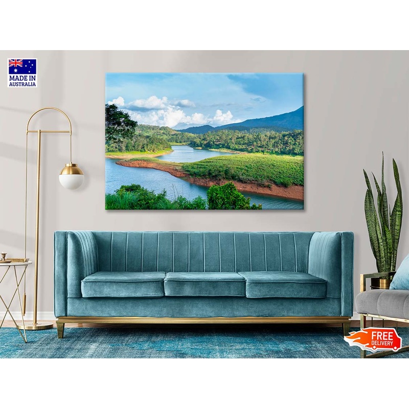 Banasura Sagar Dam Wayanad Kerala India Print 100% Australian Made