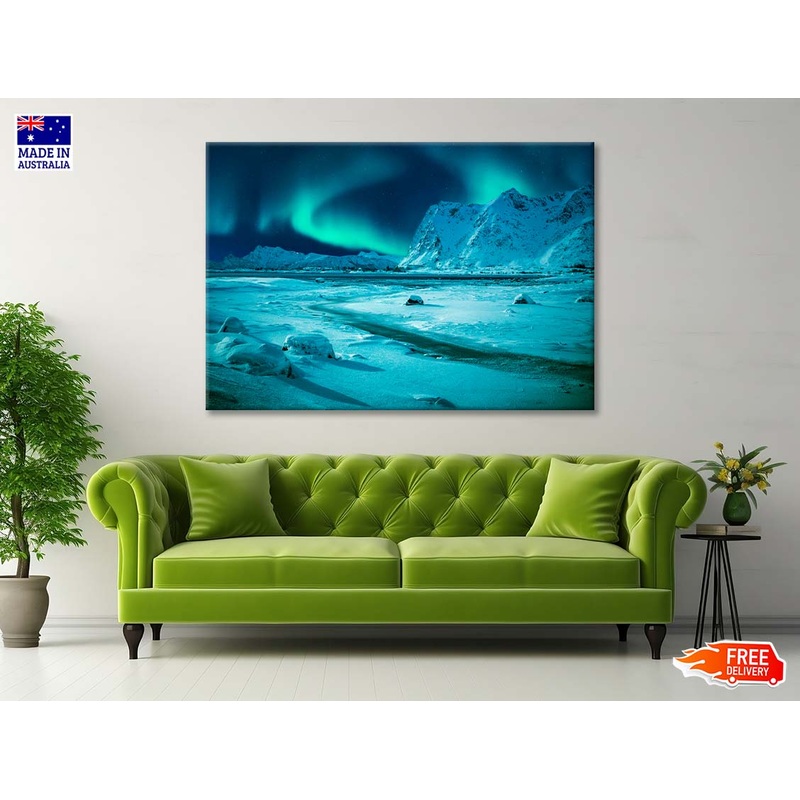 Wonderful Snowy Winter in Norway Print 100% Australian Made